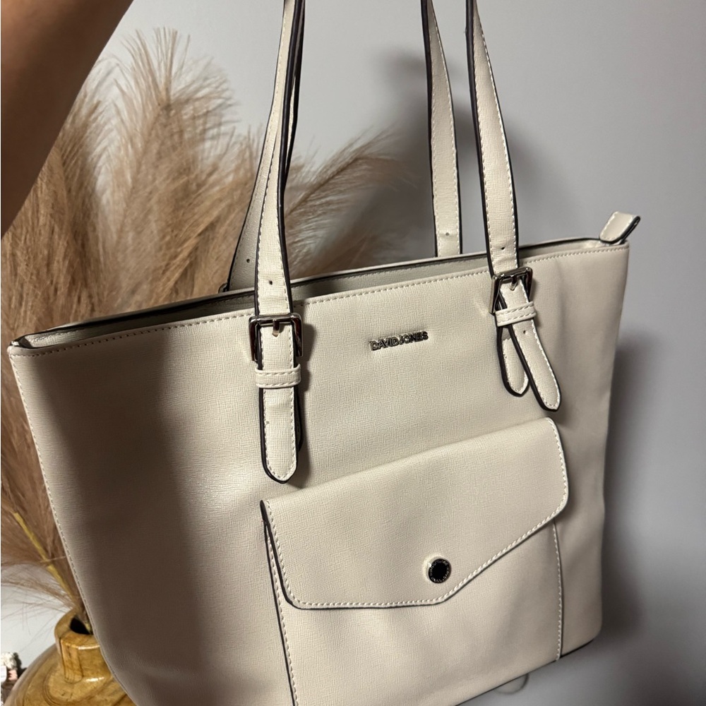 Elegant Cream Tote Bag